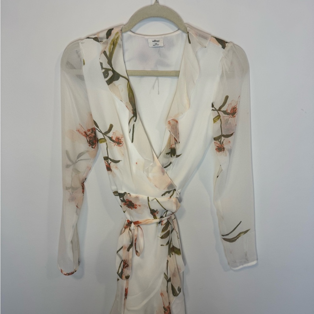 Floral Wrap Dress